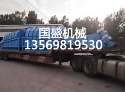 新鄉礦用重型滾筒篩裝車(chē)發(fā)貨了